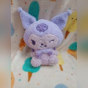 2/$14 Sanrio Kuromi Lavender Plush Stuffed Toy Kids Girls Collectable